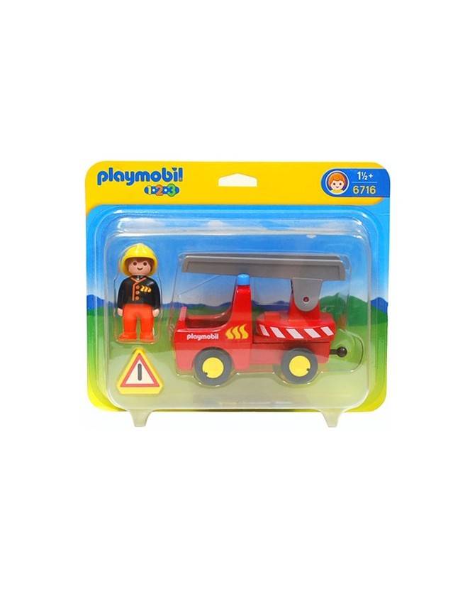 Camion de pompier - Playmobil - 6716 - Jeu de construction