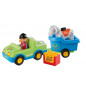 Véhicule avec remorque à cheval - Playmobil 123 - 6958