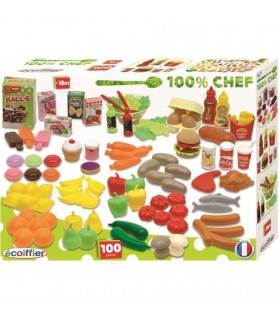 Dînette Ecoiffier 100 Pièces - Ustensiles De Cuisine Jouet Pour Enfants Dès 18 Mois - Fabriqué En France