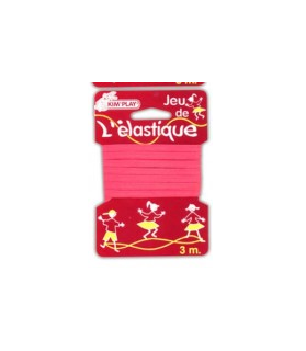 élastique de 3 mètres Rose clair