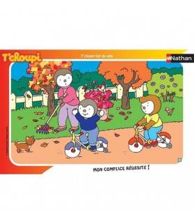 Tchoupi Puzzle 15pc pour 3 ans et +