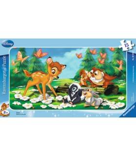 Bambie et ses amis Puzzle 15pc pour 3 ans et +