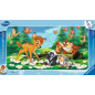 Bambie et ses amis Puzzle 15pc pour 3 ans et +