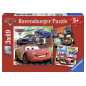 09281 - Puzzle Enfant Classique - Cars 2 - 3 x 49 Pièces 09281 - Puzzle Enfant Classique - Cars 2 - 3 x 49 Pièces