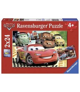 2 Puzzles Cars 24 Pièces, 07824