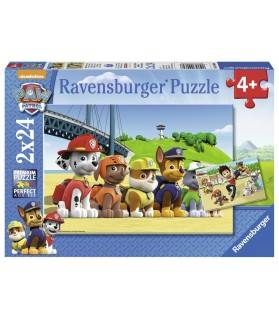 2 Puzzles Pat Patrouille 24 Pièces