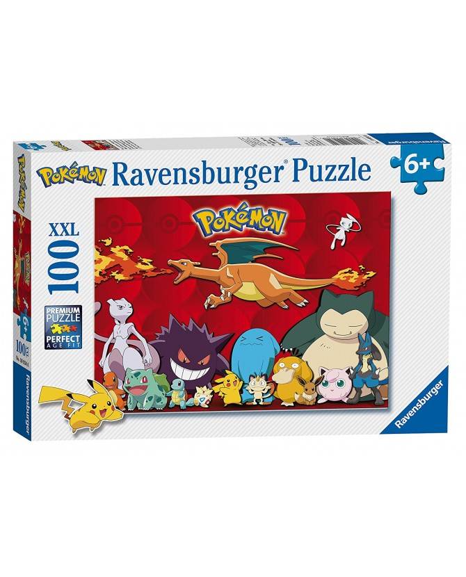 Pokémon - 100 Pièces XXL - Ravensburger - 1045 - Puzzle Enfant Classique -