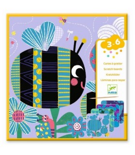 Cartes à gratter Toutes petites bêtes - Djeco