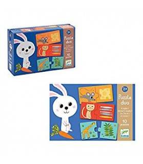 Djeco - Puzzle duo A table!
