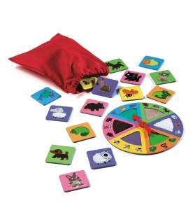 Tactilo loto animo - djeco