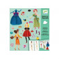 Djeco - Stickers Habillage De Mode