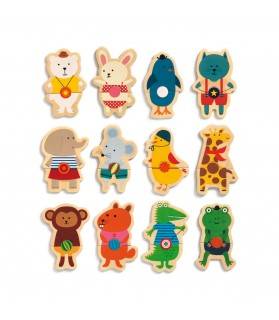 JEU MAGNETIQUE ANIMAUX