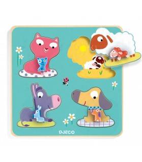 Puzzle ferme djeco