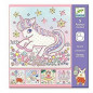 pochoir licorne