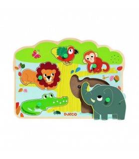 PUZZLE SONORE DJECO JUNGLE