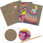 LE BAL DE COQUETTE CARTE A GRATTER