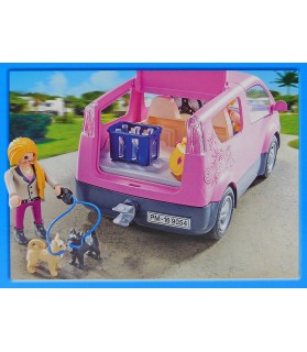 Playmobil 9054 : La voiture rose