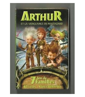 Jeu des 7 familles Arthur et la vengeance de maltazard