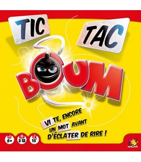 Tic Tac Boum - Jeu d'Ambiance - Asmodee TTB01S (COMME NEUF)