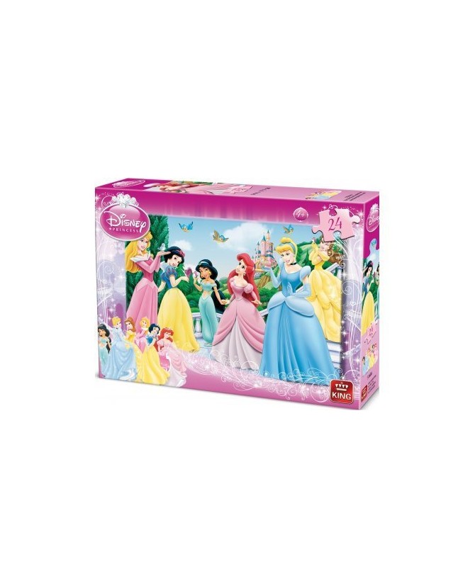 Puzzle 24 pièces maxi : Princesses Disney