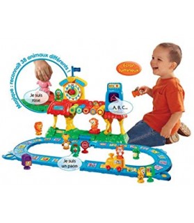 Gare parlante + circuit train ABC - VTech Jouet 1er age - Jeux - Smartville - Maxi coffret