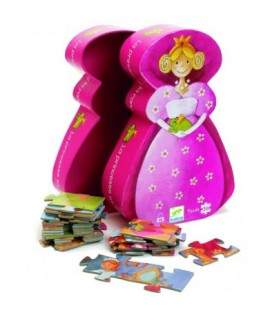 Puzzle la princesse et la grenouille