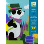 Panda et ses copains - Djeco - sables colorés