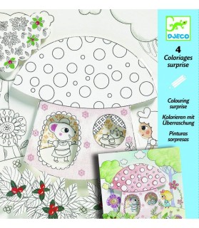 Coloriage Poucette Djeco