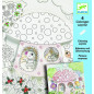 Coloriage Poucette Djeco