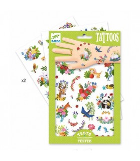 Tatouages happy spring - Djeco