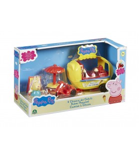 Peppa Pig En Vacances - Le Camion À Glaces Avec 1 Personnage