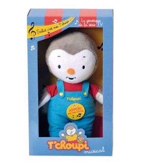 T'choupi - 20 Cm - Jemini - 022856 - Peluche Musicale