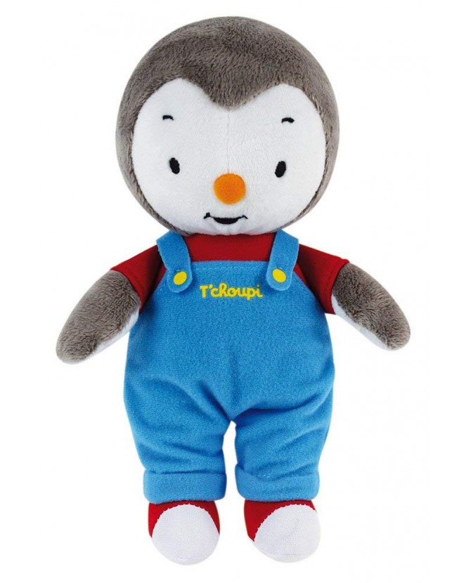 Jemini T'choupi Baby Spazzola Musicale Per Bambini - Blu, 16 Cm, Lavabile, Per Passeggino E Lettino