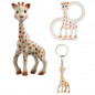 Coffret Sophie la Girafe : un Jouet, un anneau de dentition, un porte clé -Vulli - So'Pure