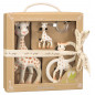 Coffret Sophie la Girafe : un Jouet, un anneau de dentition, un porte clé -Vulli - So'Pure