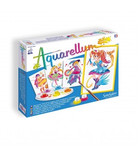 Aquarellum junior Papillons et Fleurs