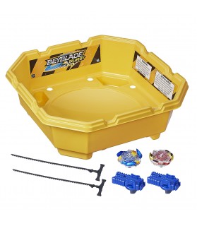 Set de Combat pour 2 Joueurs (2 toupies + 2 lanceurs + 1 arène) - Beyblade Burst - B9498EU60