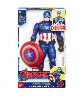 Captain America - Titan 30 cm - Marvel Avengers - C2163 - Figurine Electronique -