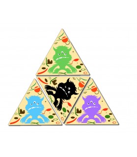 Triomonsters - jeu de carte Djeco