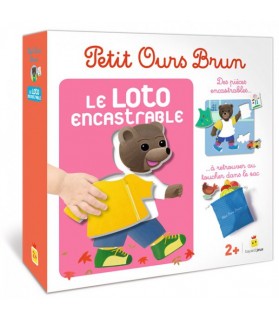 -20% ! Loto encastrable petit ours brun