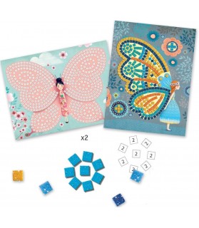 Mosaïques papillons - Djeco