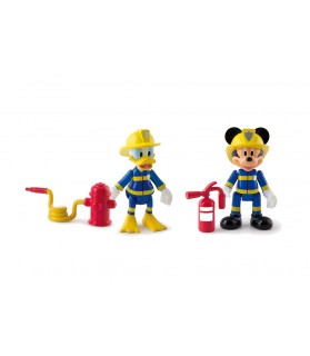 Pack de 2 figurines Mickey & Donald - 181908 - Disney - IMC Toys