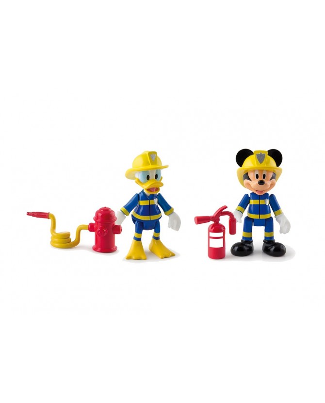 Pack de 2 figurines Mickey & Donald - 181908 - Disney - IMC Toys