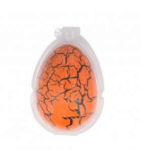 NURCHUMS- Gran huevo eclosionable de t-Rex Œuf Dinosaure éclot et Continue de Grandir, NV273, Orange