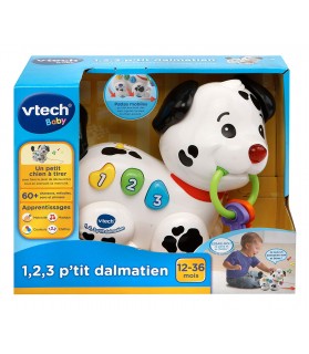 1 2 3 Petit Dalmatien -  VTECH - 80-502805 - Formes à  trier et à  empiler