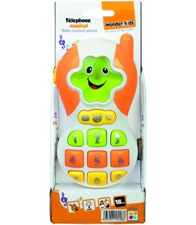 Baby Telephone Musical - QF366-021 -  WDK Partner