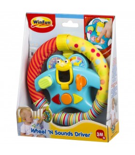 Volant de Sons pour bébés - Colorbaby 44231-  Winfun