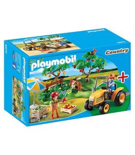Couple de Fermiers avec Véhicule -  Playmobil - 6870 - Jeu