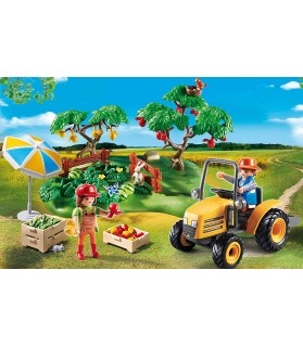Couple de Fermiers avec Véhicule -  Playmobil - 6870 - Jeu