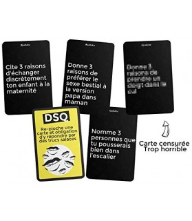 -20% ! JUDUKU - Jeu de Cartes Original - Jeu de Société Adulte pour Apéro & Soirées - Edition Limitée Blanc